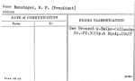 Bensinger, R.F. (President)