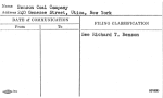 Benson Coal Company,
