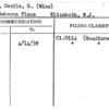 Benz, Cecile, G. (Miss)