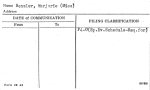 Benzler, Marjorie (Miss)