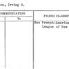 Berenson, Irving H.