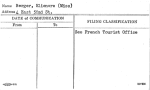 Berger, Elionore (Miss)