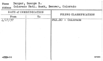 Berger, George B.