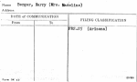 Berger, Harry (Mrs. Madeline)