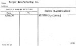 Berger Manufacturing Co.,