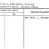 Berner Bros. Publishing Company,