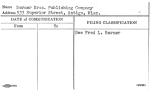Berner Bros. Publishing Company,