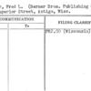 Berner, Fred L. (Berner Bros. Publishing Co.)