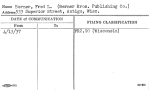 Berner, Fred L. (Berner Bros. Publishing Co.)