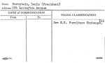 Bernstein, Louis (President)
