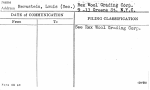 Bernstein, Louis (Sec.)