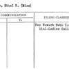 Berry, Ethel R. (Miss)