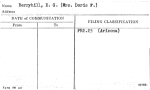 Berryhill, E.G. (Mrs. Doris F.)