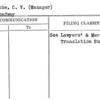 Bertsche, C.V. (Manager)