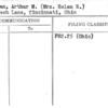 Bettman, Arthur M. (Mrs. Helen R.)