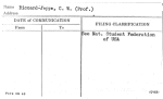 Biccard-Jeppe, C.W. (Prof.)