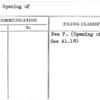 Bids, Opening of