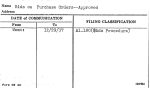 Bids on Purchase Orders--Approved