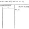 Bi-ennial State Legislative Set-up