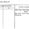 Bigelow, Harry W.