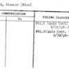 Bilski, Eleanor (Miss)