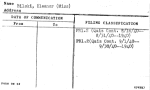 Bilski, Eleanor (Miss)