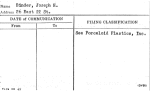 Binder, Joseph H.