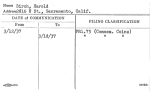 Birch, Harold