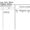 Birnberg, Ruth (Miss)