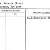 Bisnett, Loretta (Miss)