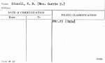 Bizzell, W.B. (Mrs. Carrie S.)