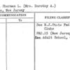 Black, Sherman L. (Mrs. Dorothy A.)