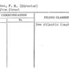 Blagden, F.M. (Director)