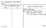 Blaisdell, Amy (Miss)