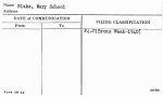 Blake, Mary School