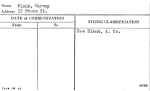 Blank, Harvey
