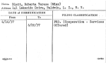 Blatt, Roberta Terese (Miss)