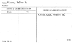 Bleser, Walter F.