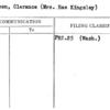 Blethen, Clarance (Mrs. Rae Kingsley)