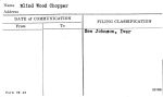Blind Wood Chopper