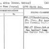 Blinn, Alice (Assoc. Editor) (All Branches)