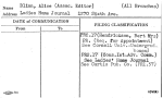 Blinn, Alice (Assoc. Editor) (All Branches)