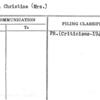 Block, Christine (Mrs.)