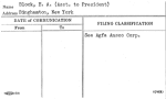Block, E.A. (Asst. to President)