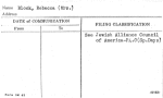 Block, Rebecca (Mrs.)
