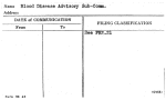 Blood Disease Advisory Sub-Comm.
