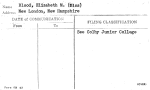 Blood, Elizabeth M. (Miss)