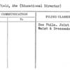 Bloomfield, Abe (Educational Director)