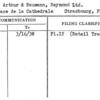 Blum, Arthur & Baumann, Raymond Ltd.