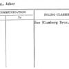 Blumberg, Asher
